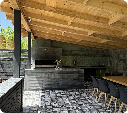 Летняя кухня и BBQ, Black Inn Dilijan